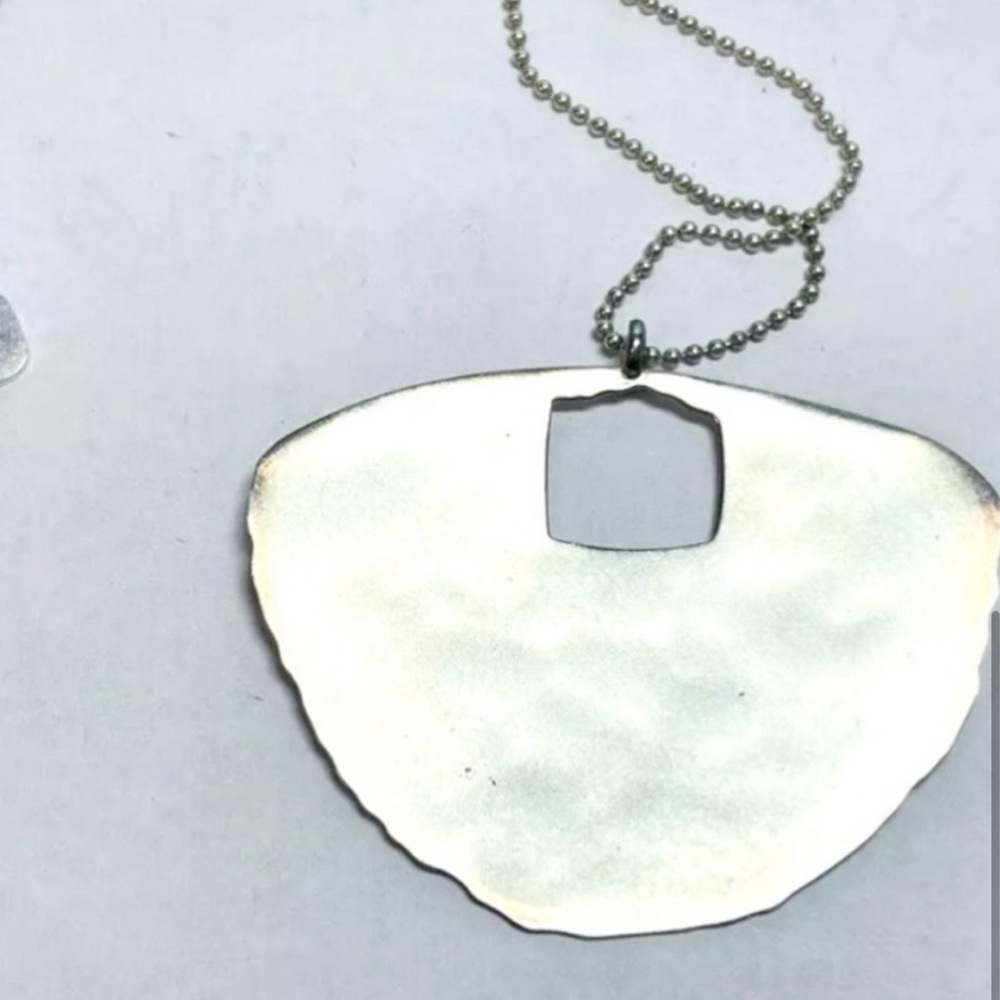 Silpada Vintage Rare Solid Sterling
Silver Big Dreamer Hammered
Necklace - Picture 3 of 6